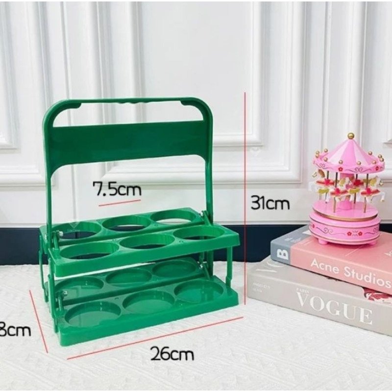 Drink foldable tray