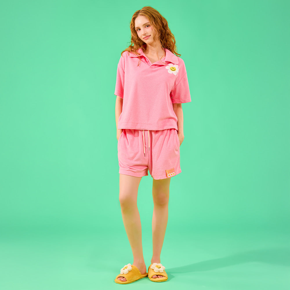 Terry pajama set - smile we love