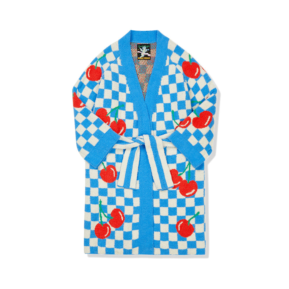 Lounge Robe - Cherry