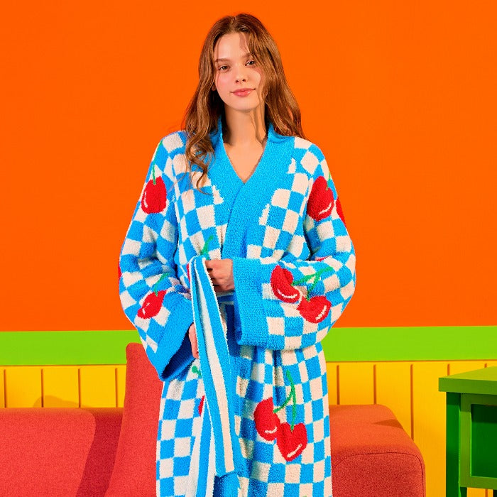 Lounge Robe - Cherry