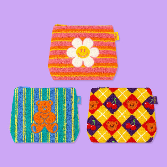 Fleece pouch