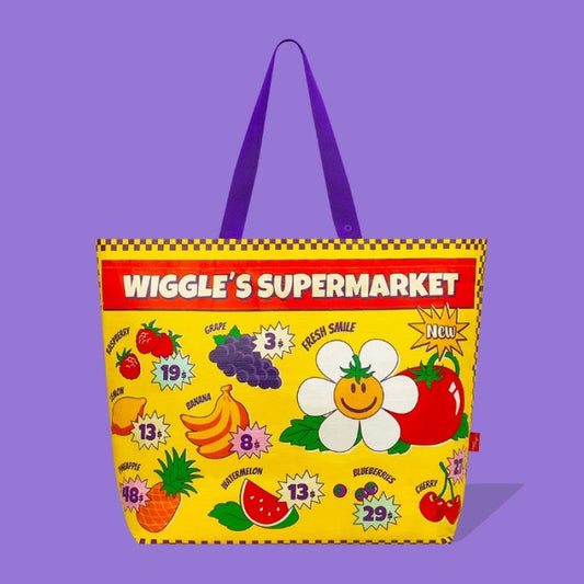 Reusable Shopper Bag - Super Market (L)