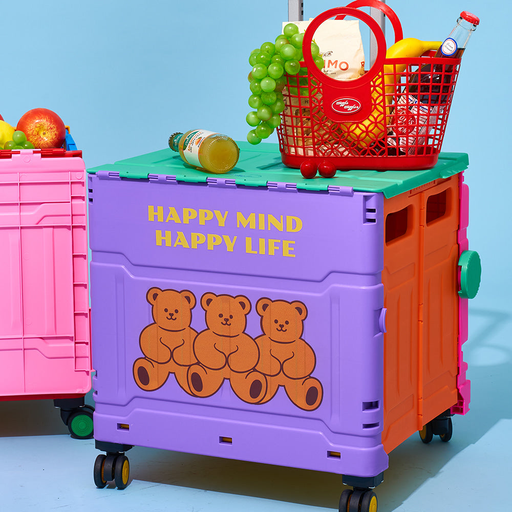 Folding Cart - Happy Mind