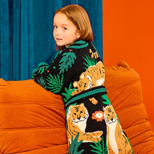 Kids Lounge Robe - Tiger