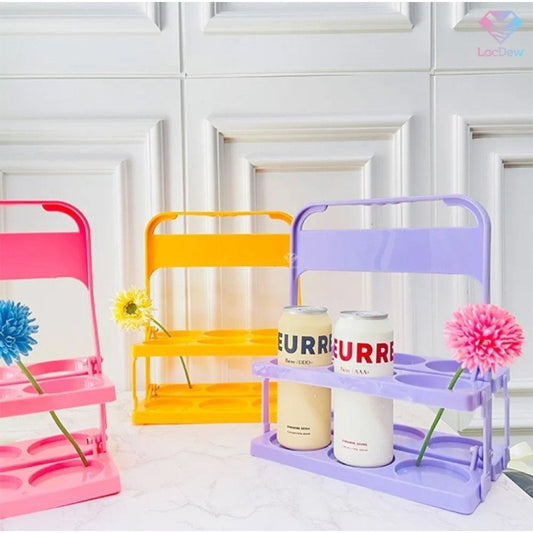 Drink foldable tray