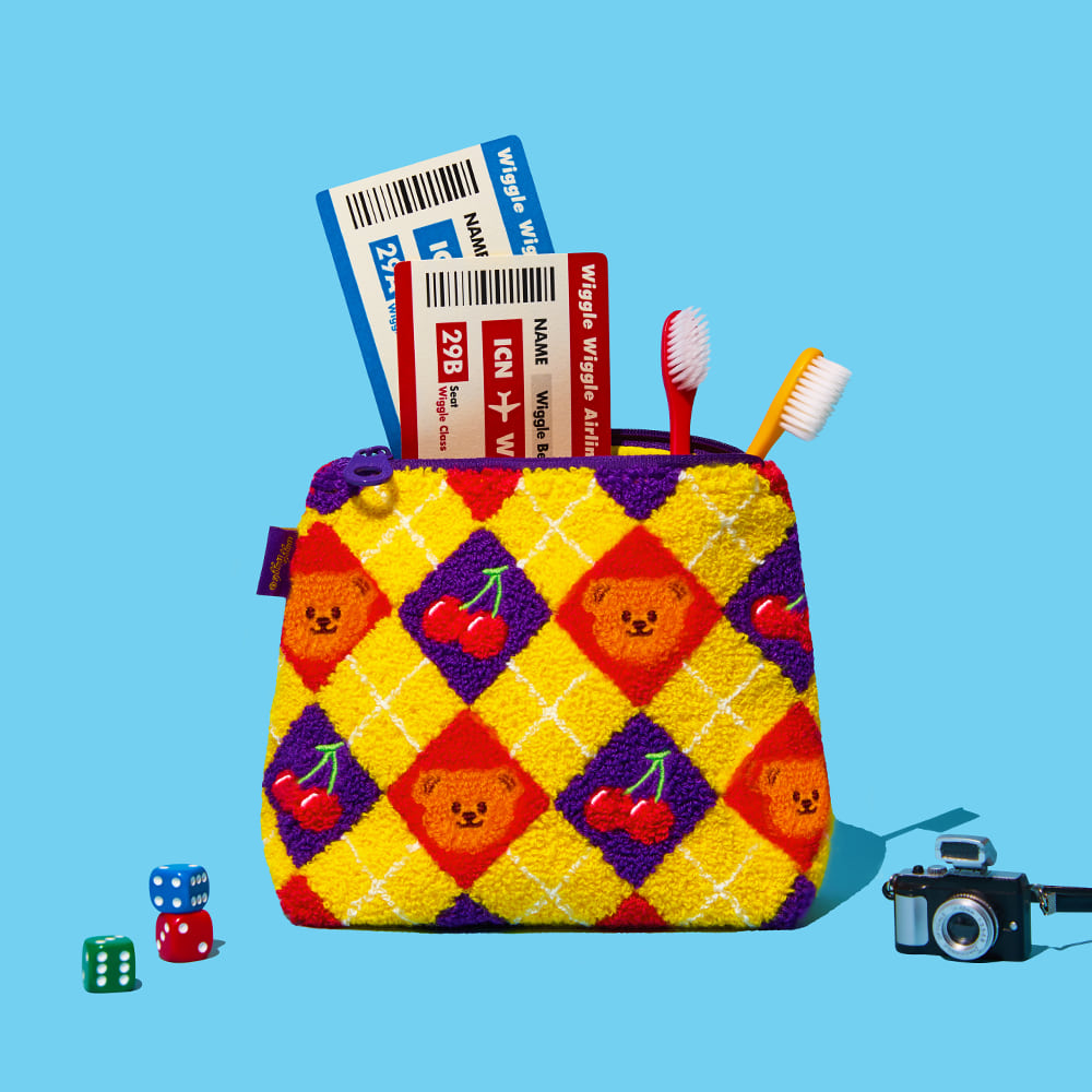 Fleece pouch