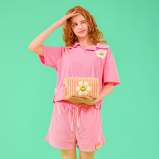 Terry pajama set - smile we love