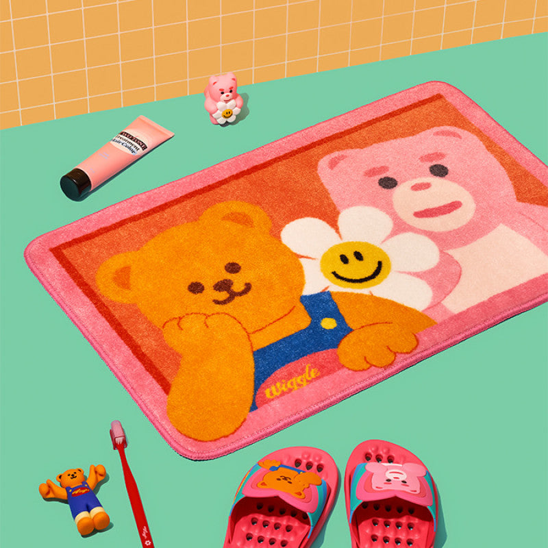 [Bellygom×Wigglewiggle] floor mat