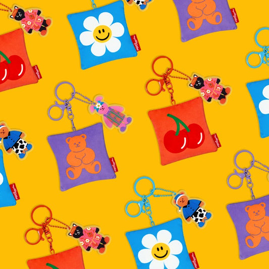 Cushion keyring