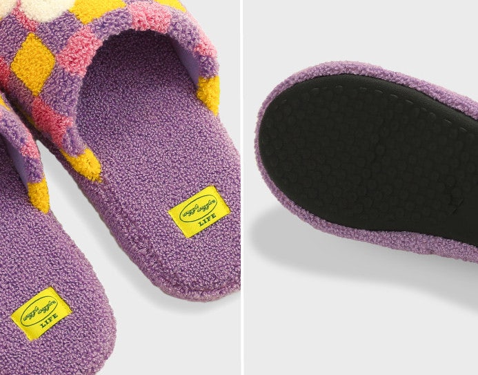 Terry home slipper- Cartoony Smile