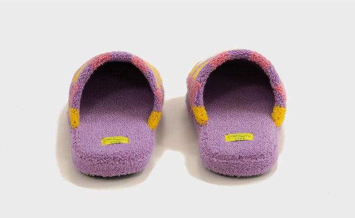 Terry home slipper- Cartoony Smile
