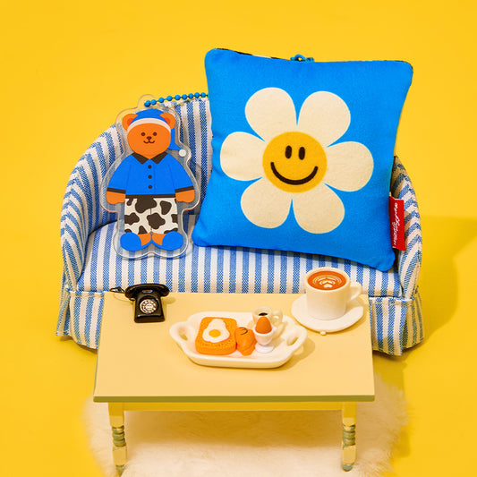 Cushion keyring