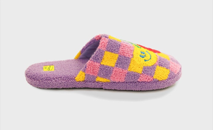 Terry home slipper- Cartoony Smile